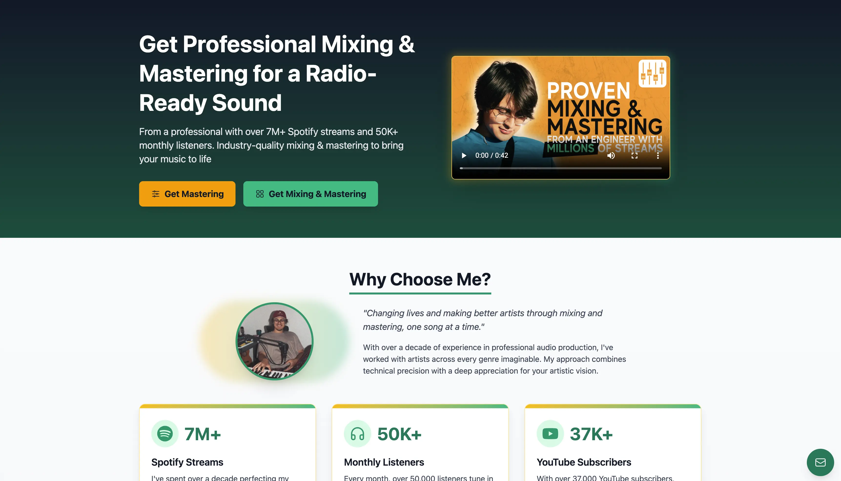 Professional Audio Services Platform